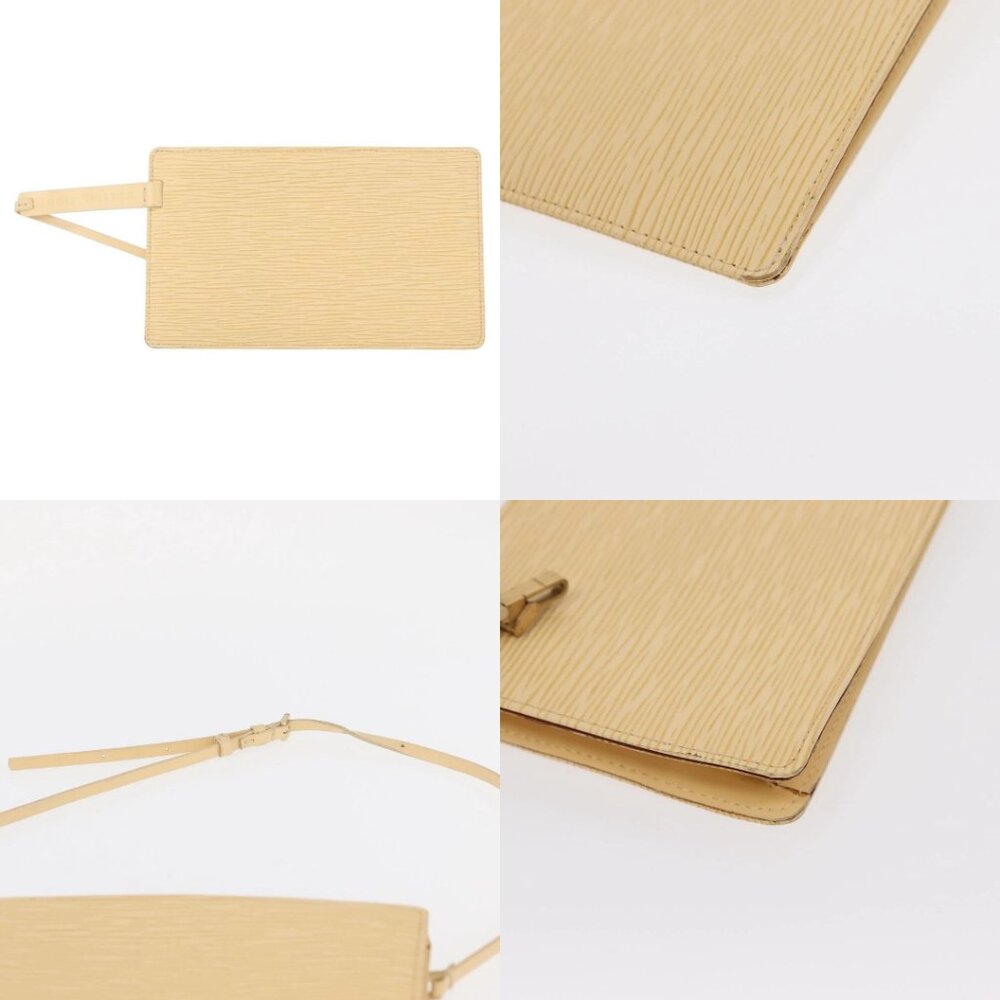 LOUIS VUITTON Epi Rochelle Waist bag Cream M5292A LV Auth 156773 - Picture 13 of 14